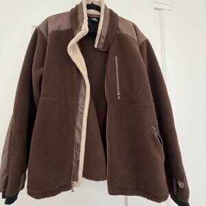 KUHL Alpenwurx Brown Full Zip Fleece Jacket | Men's | Large